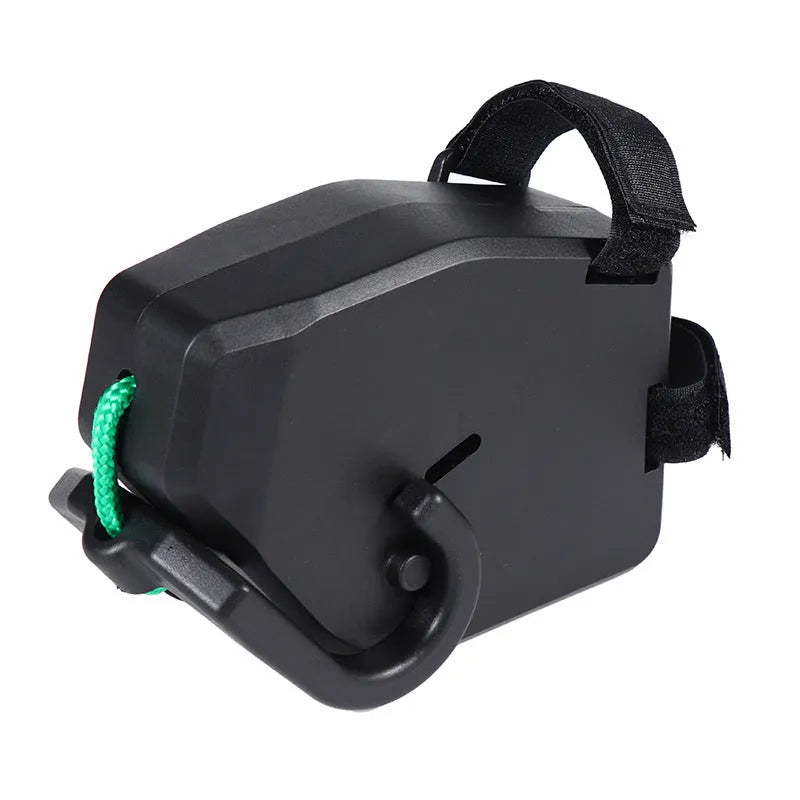 Black plastic and resin bicycle trailer traction rope for mountain bike and parent-child trailer connection