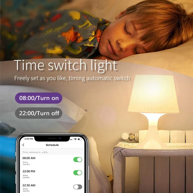 Smart GU10 RGBCCT 5W LED spotlight with wifi and voice control capabilities