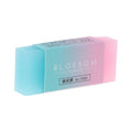 Cute translucent coloured pencil rubber eraser measuring 4.8cm by 2cm by 1cm for school and art use