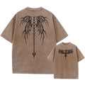 Men's oversized loose fit cotton t-shirt with drop-shoulder sleeves in various colours