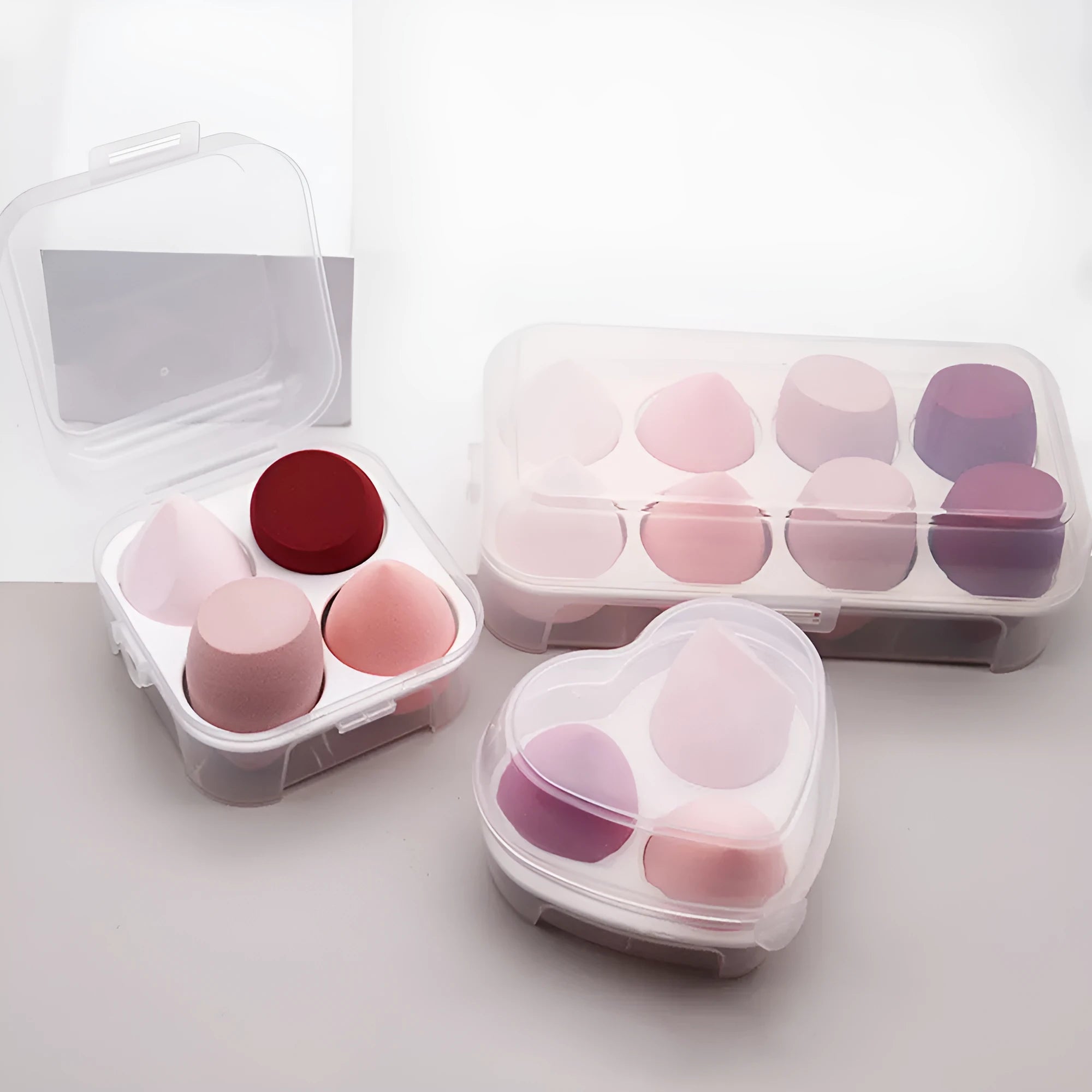 Hydrophilic polyurethane makeup sponge beauty egg 10x10x6.5cm for powder and foundation blending