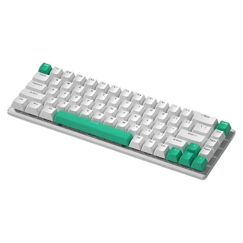 RGB light-emitting portable keypad in black with visible keys, ABS body, wired 1.5m cable