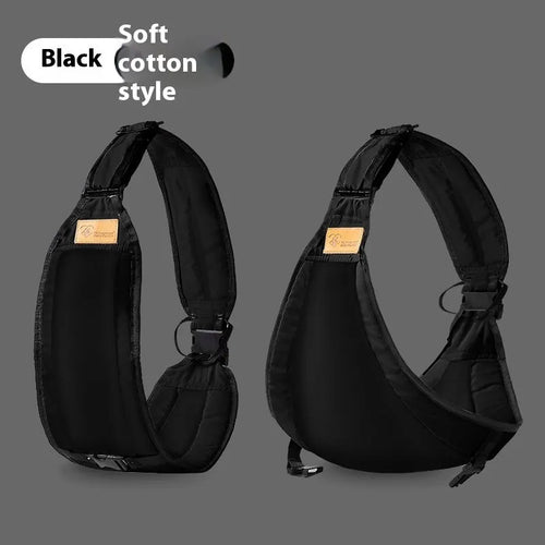 Cloth baby carrier waist stool for children, shown in black, green, grey, or pink colour options.