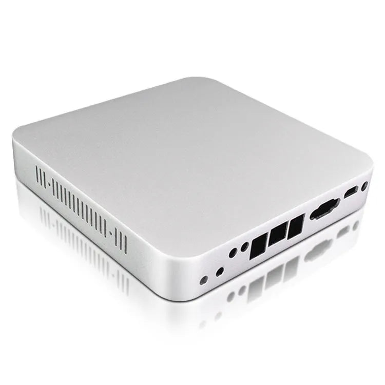 All aluminium alloy mini ITX HTPC chassis vertical case 19.9cm black