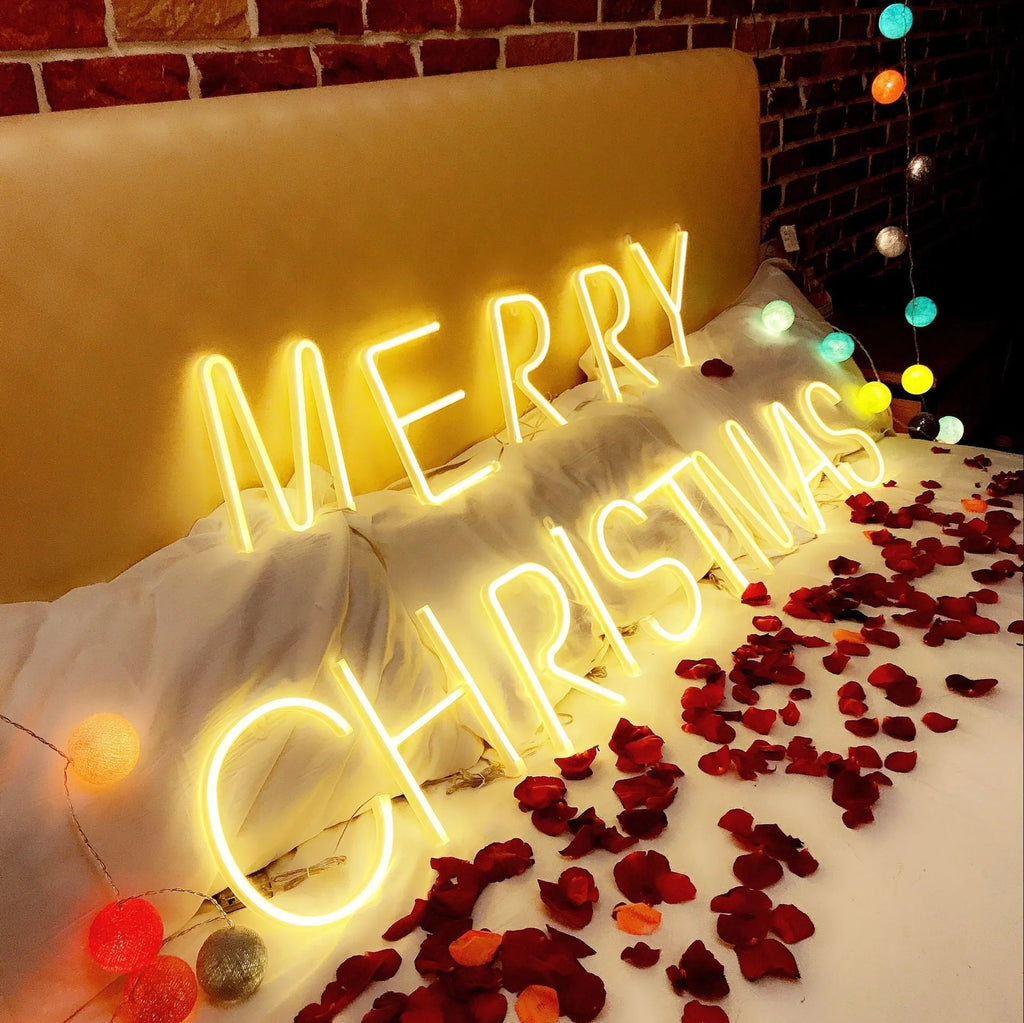 LED English letter light plastic shell switch control letter A night light option