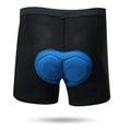 Black sponge cushion riding panties polyester for road and mountain bike cycling