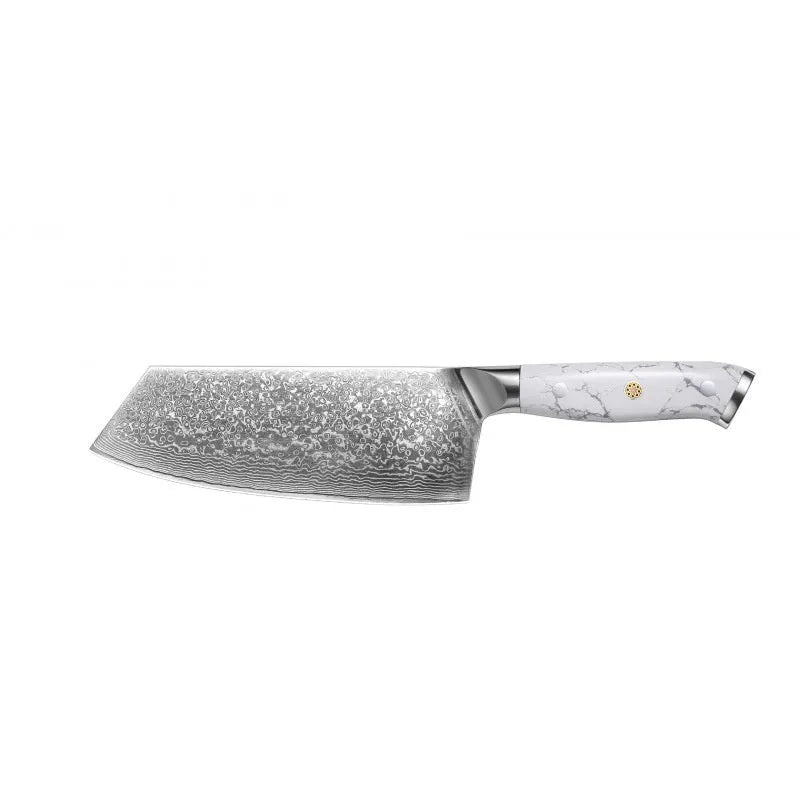 Damascus VG10 steel combined chef's knife with 21cm blade for kitchen use