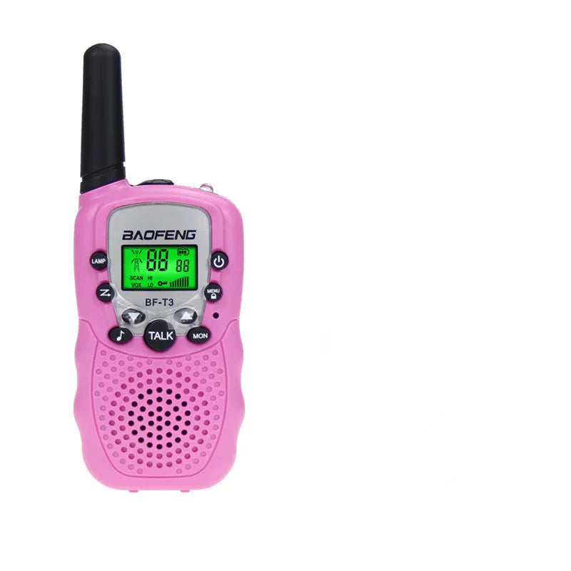 Children's walkie talkie set in assorted colours with 22-channel capability