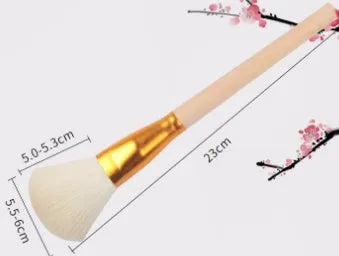Natural wool painting brush for ceramic tracing and watercolour oil painting in various sizes