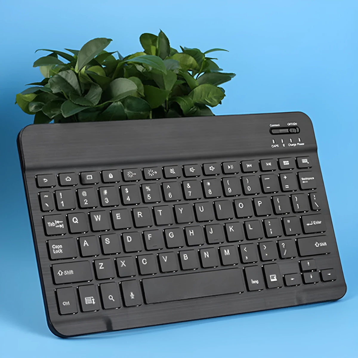 Wireless Bluetooth keyboard compatible with Apple iPad and MatePad in Black colour option