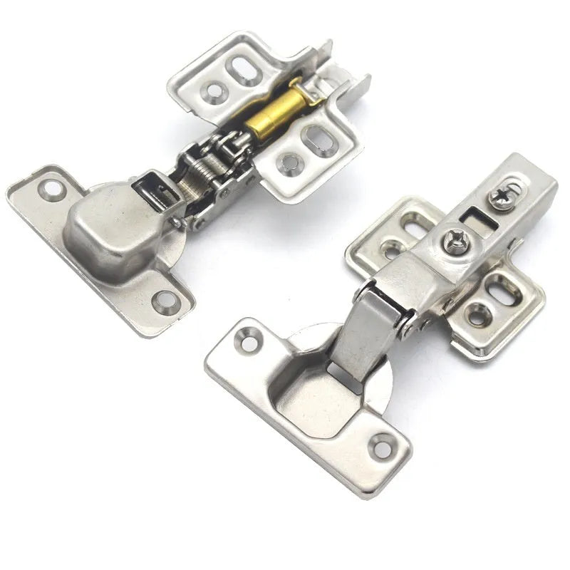 761 model cold rolled steel hydraulic cabinet hinge with nickel plating, showing three bend types.
