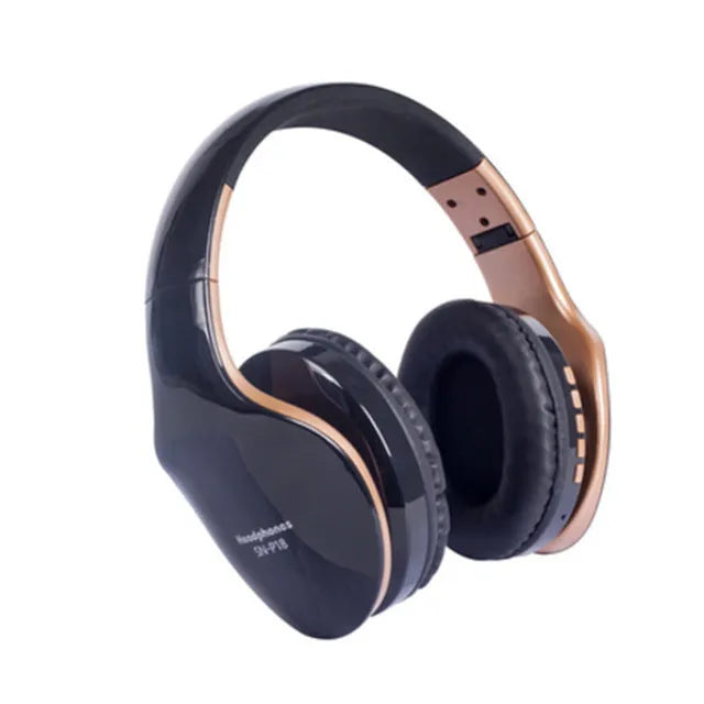 HobbyLane Bluetooth headset in black, red or white colours with over-ear design and wireless connectivity