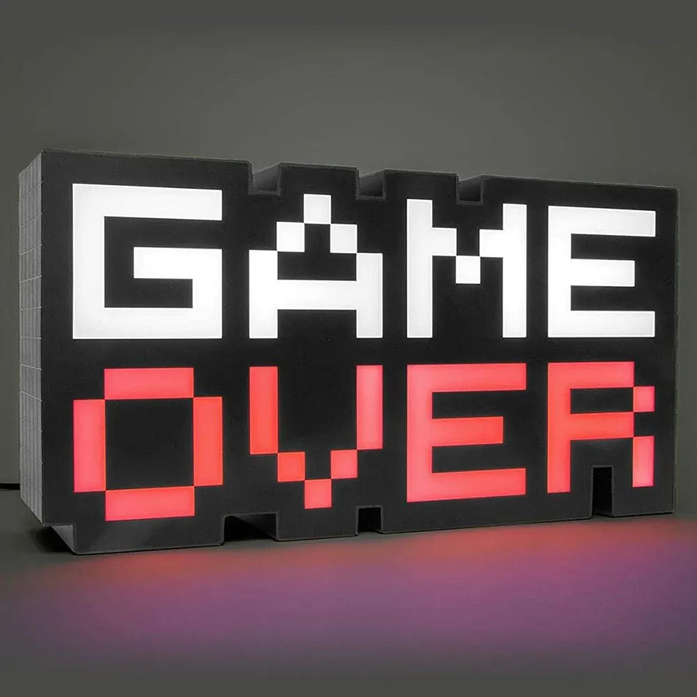 LED game atmosphere light with photo colour PVC shade and USB-style power connection