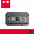 Mobile gaming keyboard mouse converter in grey ABS plastic for Android and Apple devices