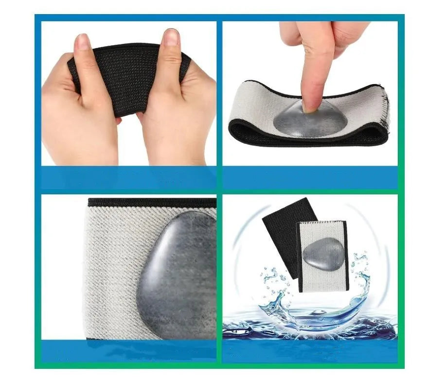 PU elastic foot bandage with arch support in ordinary and heart style options