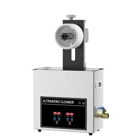 Ultrasonic cleaning machine with digital display, 6.5L tank, and cleaning bracket