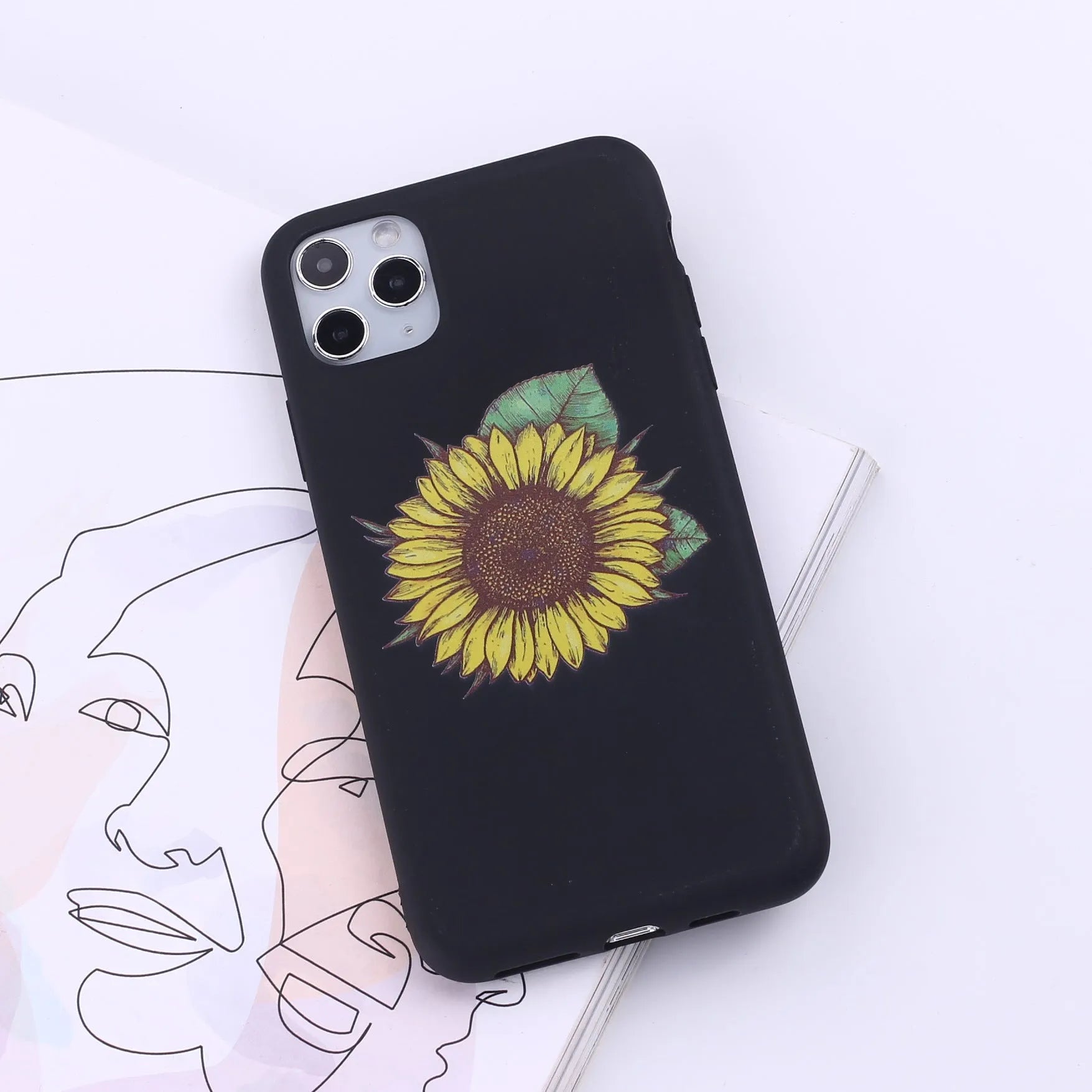 TPU back cover mobile phone case for iPhone in one of 14 available colour options.