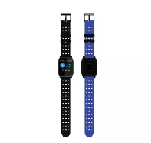 Cartoon animal silicone smart bracelet compatible with Apple AirPods case in black, blue, orange