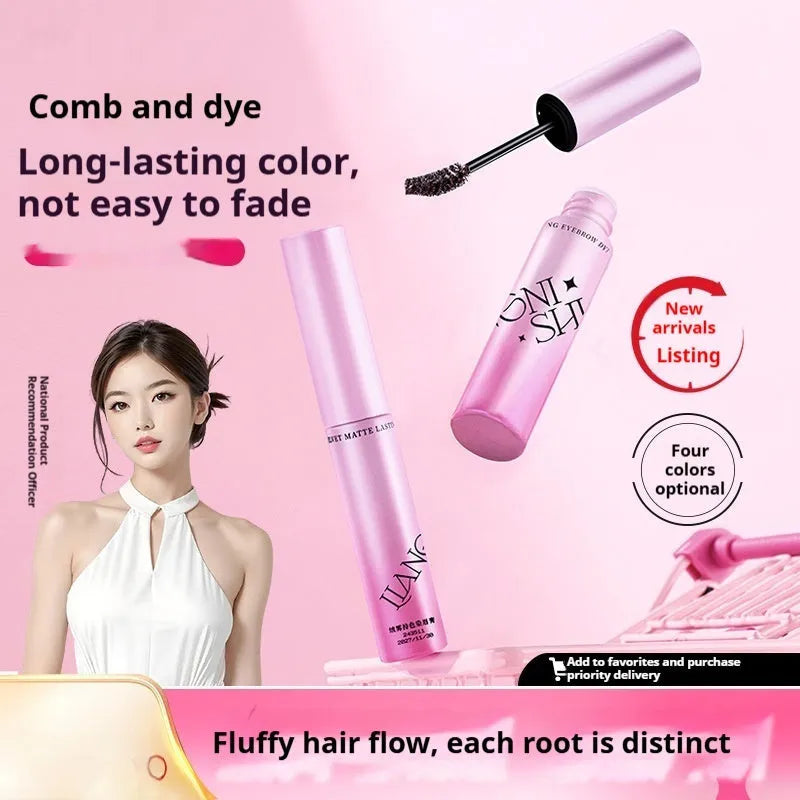 Long-lasting Velvet Fog Eyebrow Cream 4.5g in four shades including Milk Coffee Coconut Palm and Raw Latte