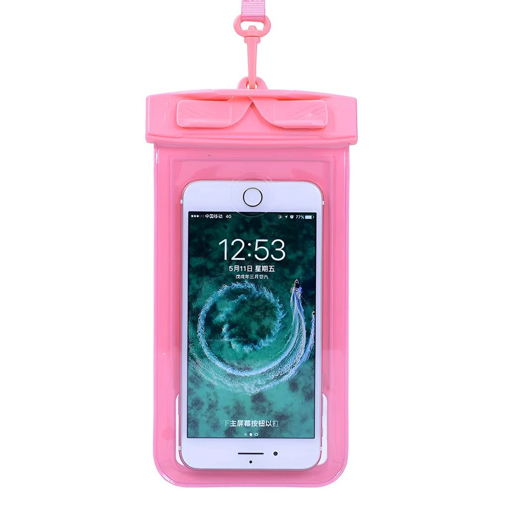 Professional waterproof mobile phone bag in multiple colours for beach diving swimming outdoor activities