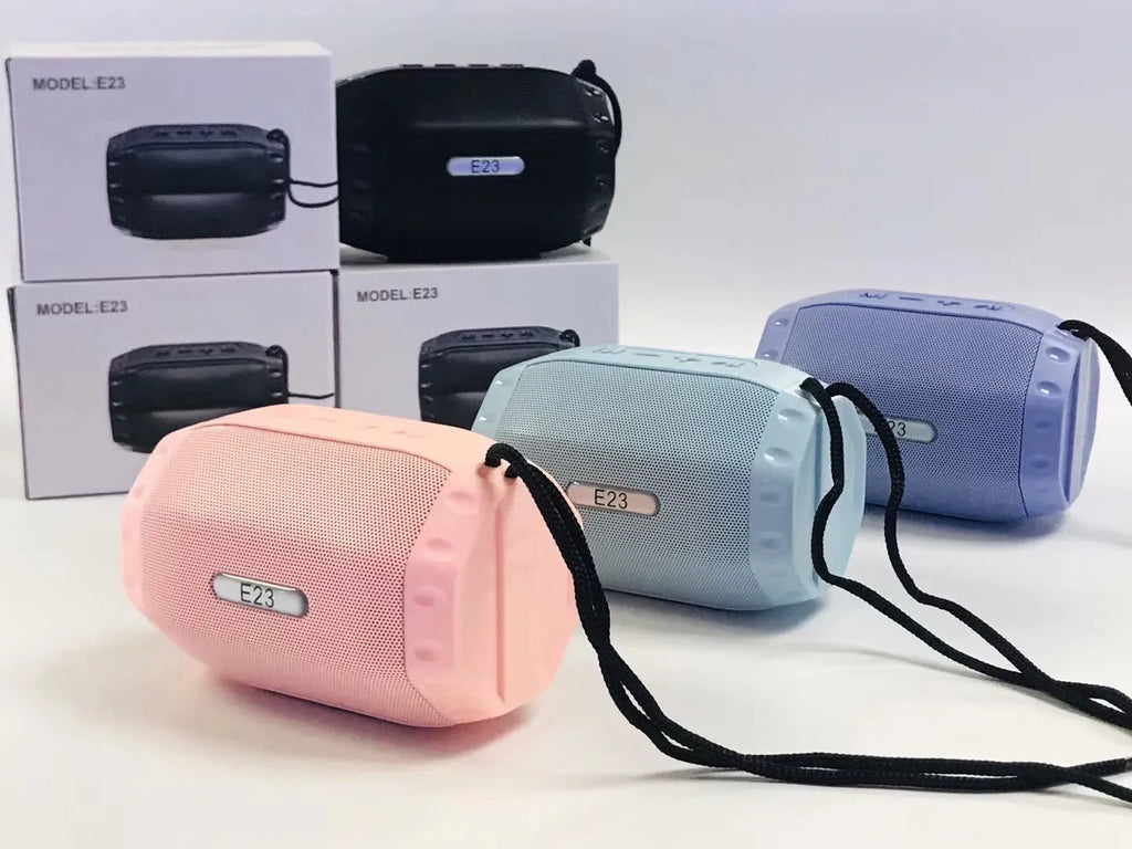 Wireless USB card small speaker in black, blue, pink, or purple colour with Bluetooth connectivity