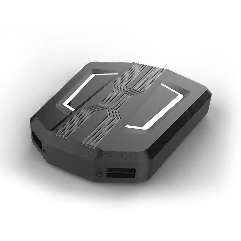 Black host keyboard and mouse converter for PS4, Xbox One, PS3, Xbox 360, ABS plastic, 18x11.5x2.5cm packing size
