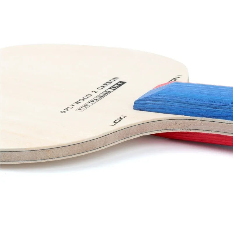 Ruilong 1 carbon base plate table tennis racket with CS handle for pen-hold grip, 6.8mm thickness