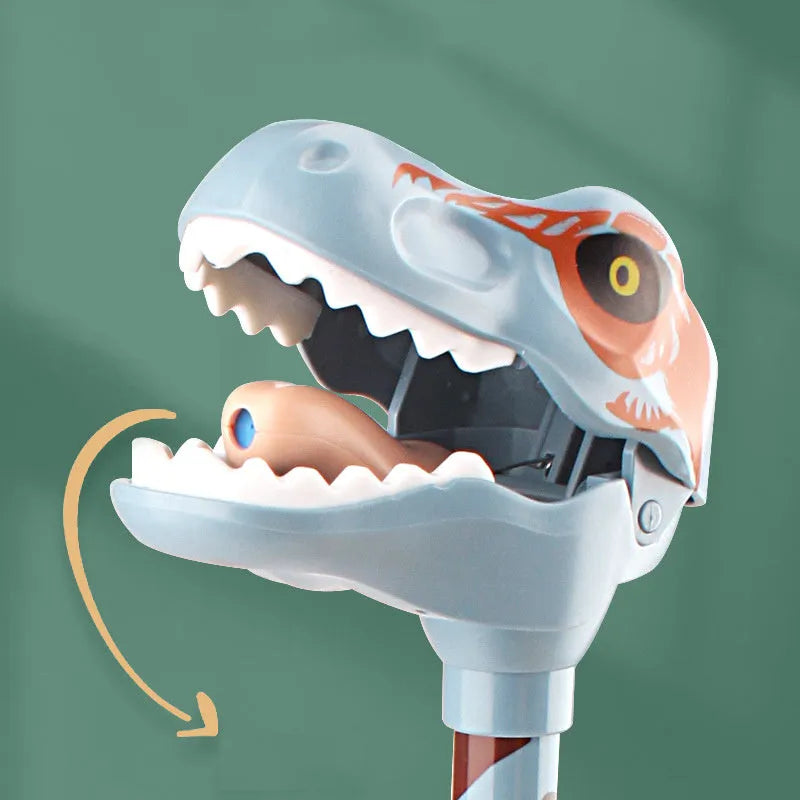 Long-necked dinosaur water gun toy in soft foam, 48cm size, children's summer squirt gun