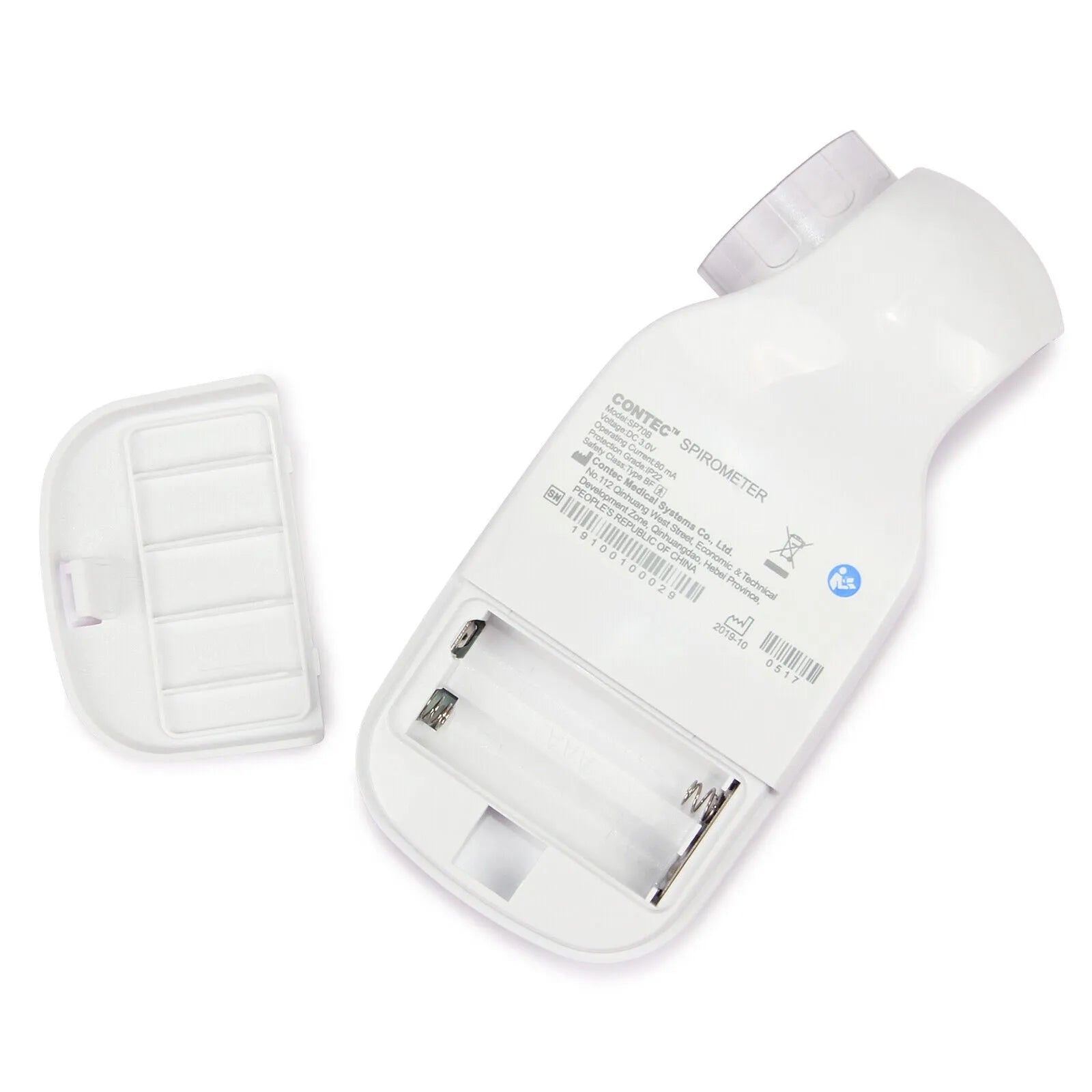 SP70B digital colour spirometer handheld lung function tester with Bluetooth
