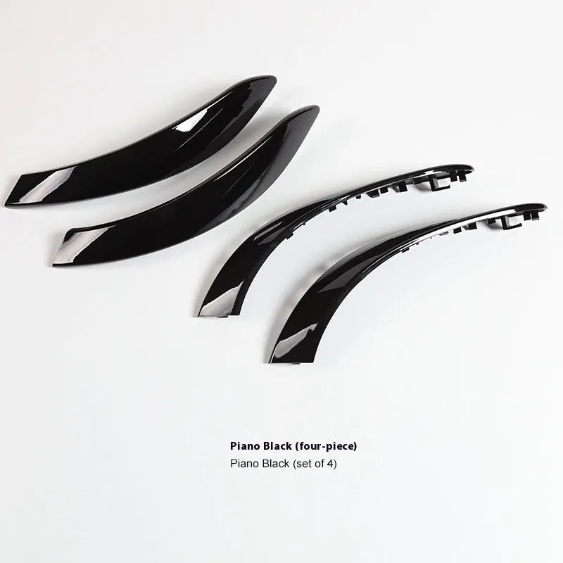 BMW F30 F35 3GT 4 Series door handle cover trim in carbon fibre pattern ABS plastic