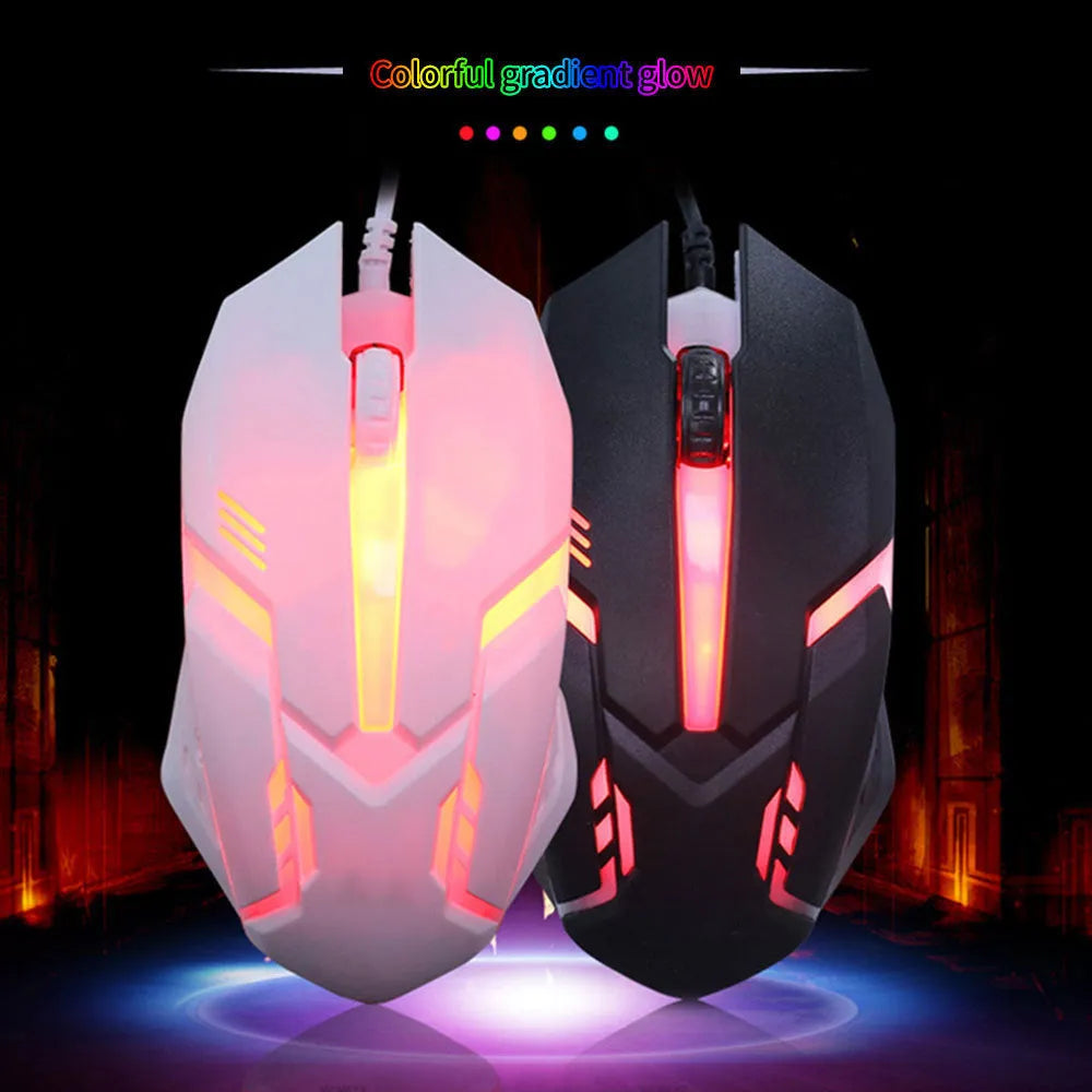Colourful S1 Wireless Professional Gaming Mouse with 6 buttons, optical sensor, Black or White, for laptops