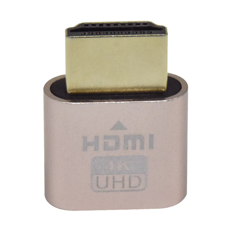 Graphics card HDMI dummy plug virtual display with 26.5mm interface in multiple colour options