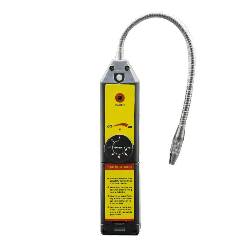 WJL-6000 electronic halogen leak detector with 20cm flexible probe for automotive air conditioning refrigerant testing