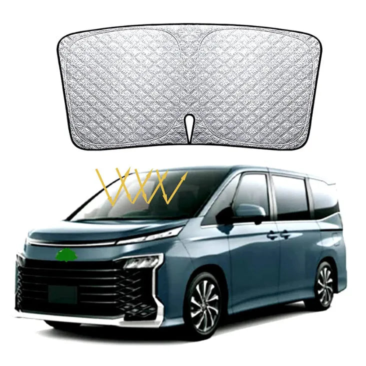 Car front windshield sunshade cover silver tape for NOAH XOVY 90 series