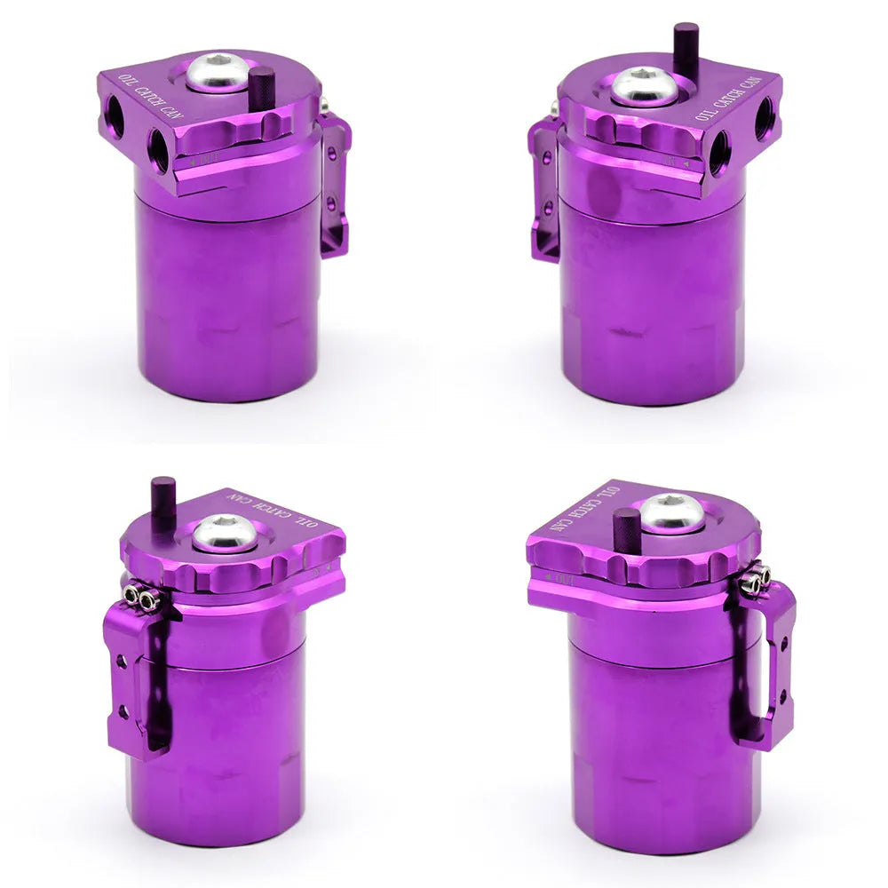 Aluminium alloy engine oil breathable pot for car modification in four colour options