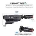 Black golf putting laser aiming instrument mounted on putter shaft for alignment practice