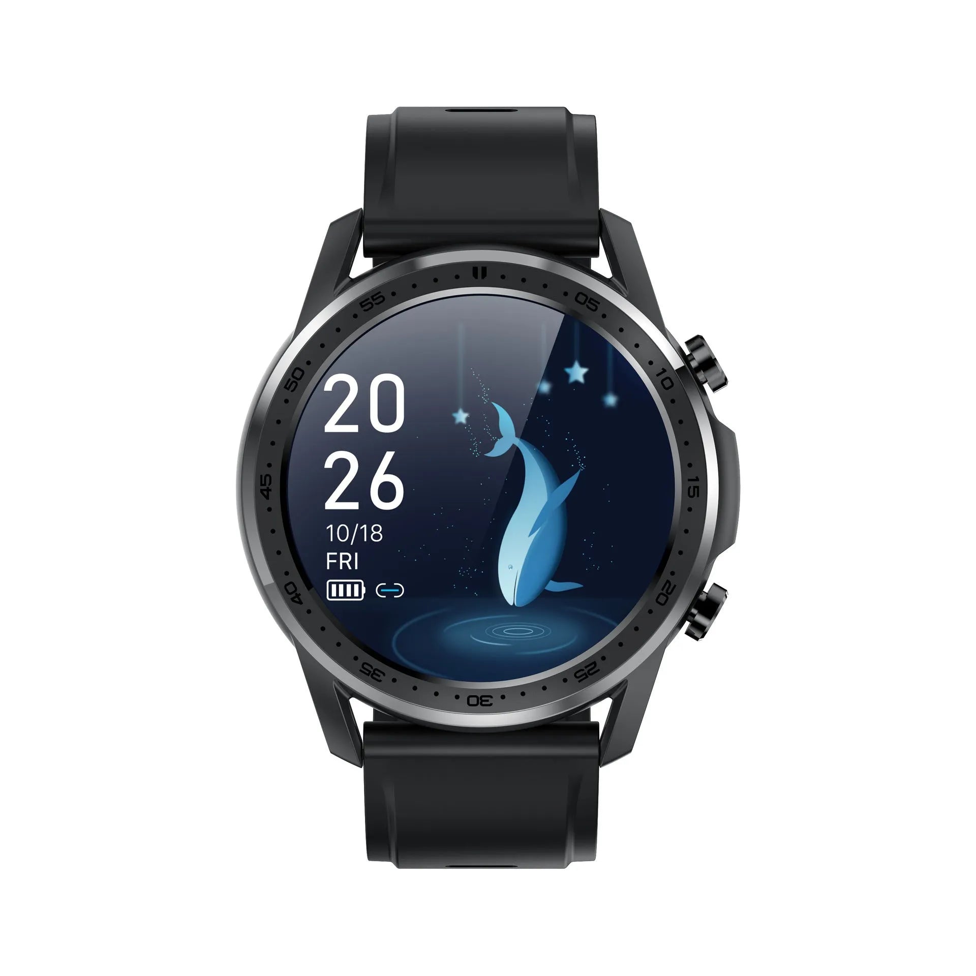Youth2 smart bracelet in black or grey with a 1.3-inch screen and zinc alloy case on a wrist.