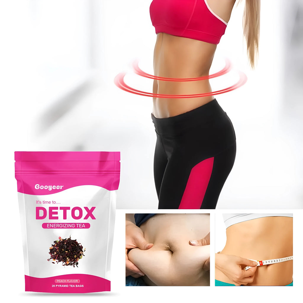 Green tea slimming body care kit with 28 pieces for belly contracting and firming