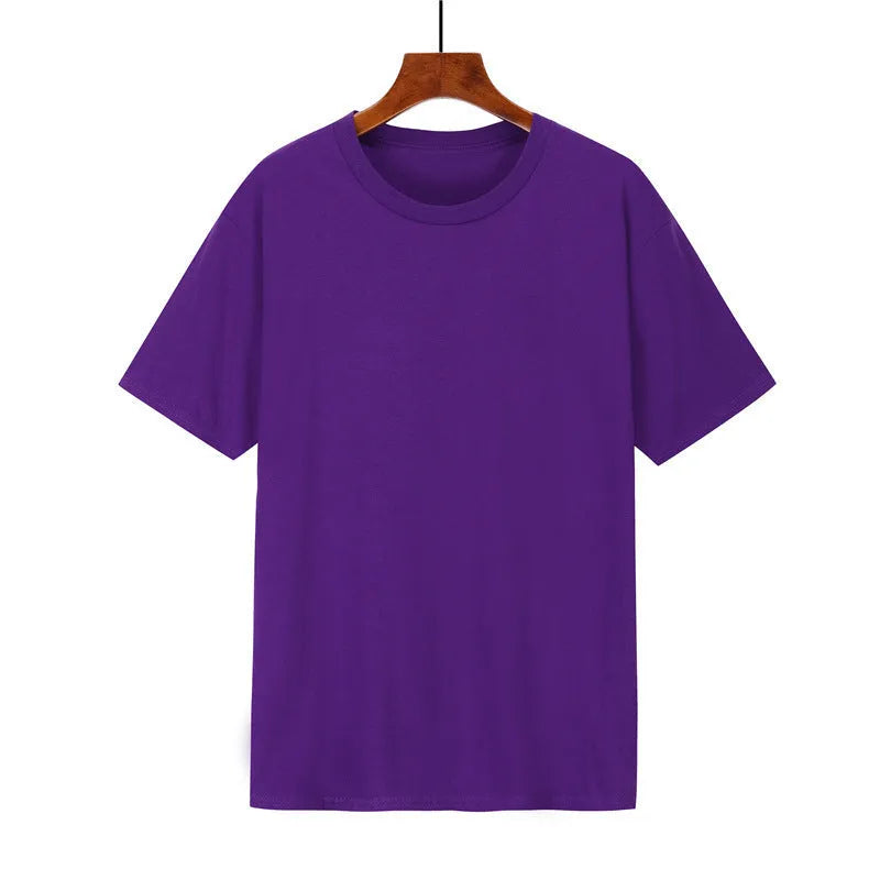 Men's cotton T-shirt in loose fit with short sleeves available in multiple colours