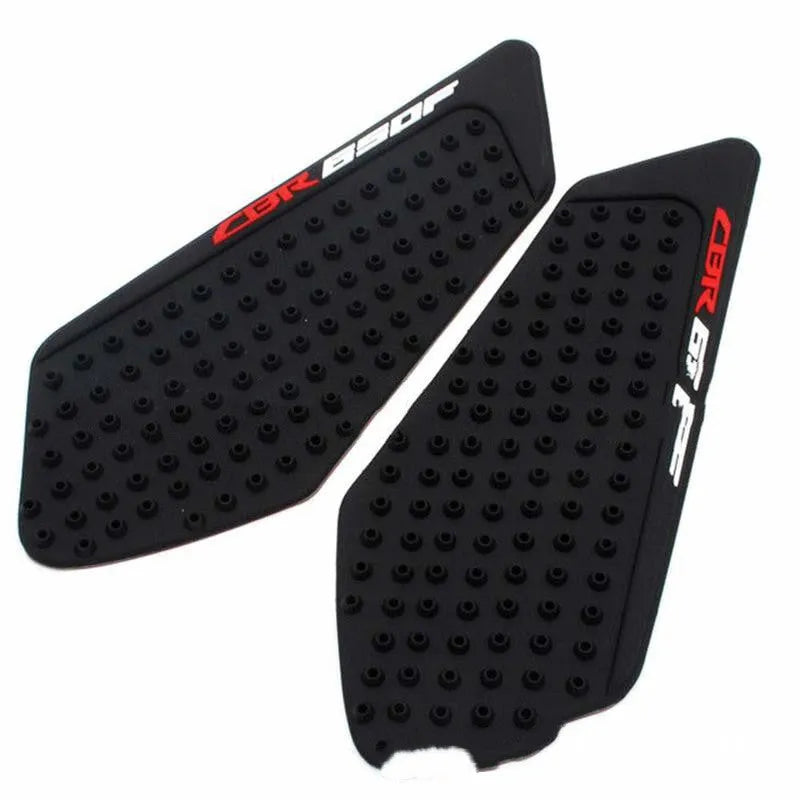 Black plastic non-slip fuel tank sticker for Honda CBR650F 2014-2017 motorcycle
