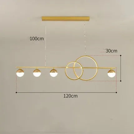 Rectangular aluminium LED ceiling light in black or gold with remote control for dimming