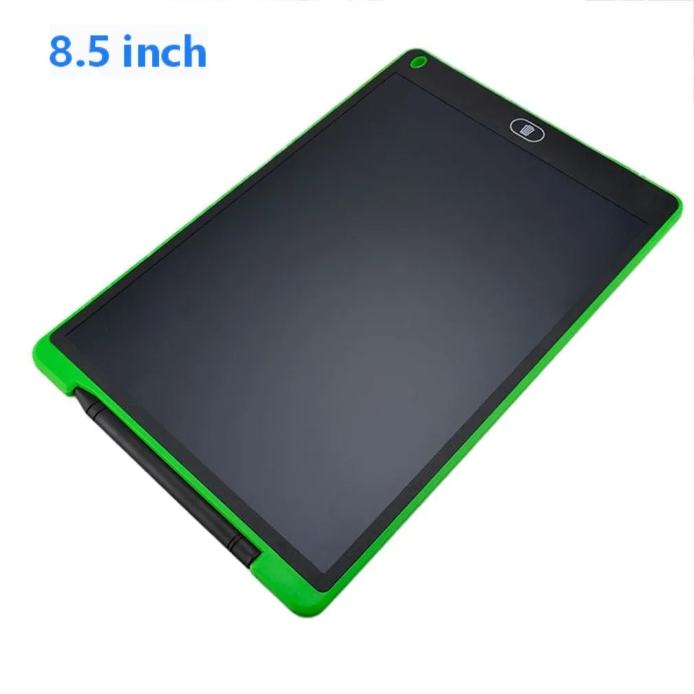 LCD electronic handwriting board for children in choice of colours and sizes with stylus.