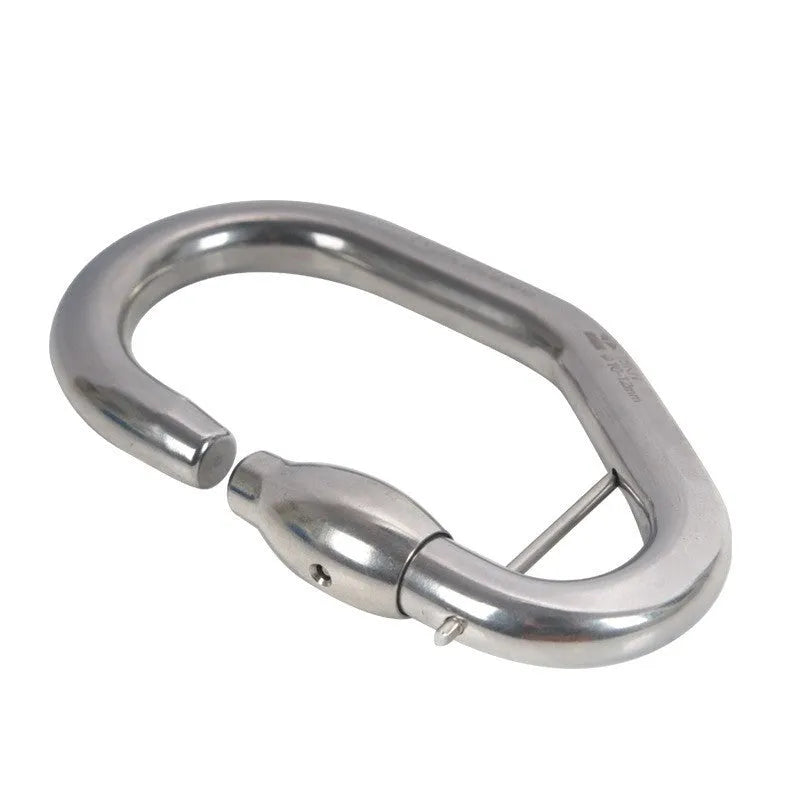 Jungle Master Lock aluminium alloy adventure protection lock with 15KN pulling force