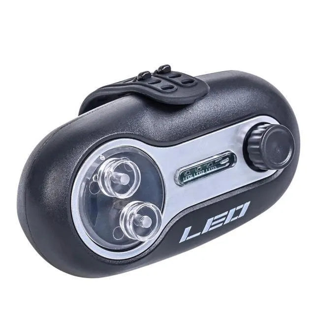 Intelligent automatic night fishing signal induction lamp with telescopic fishing rod alarm