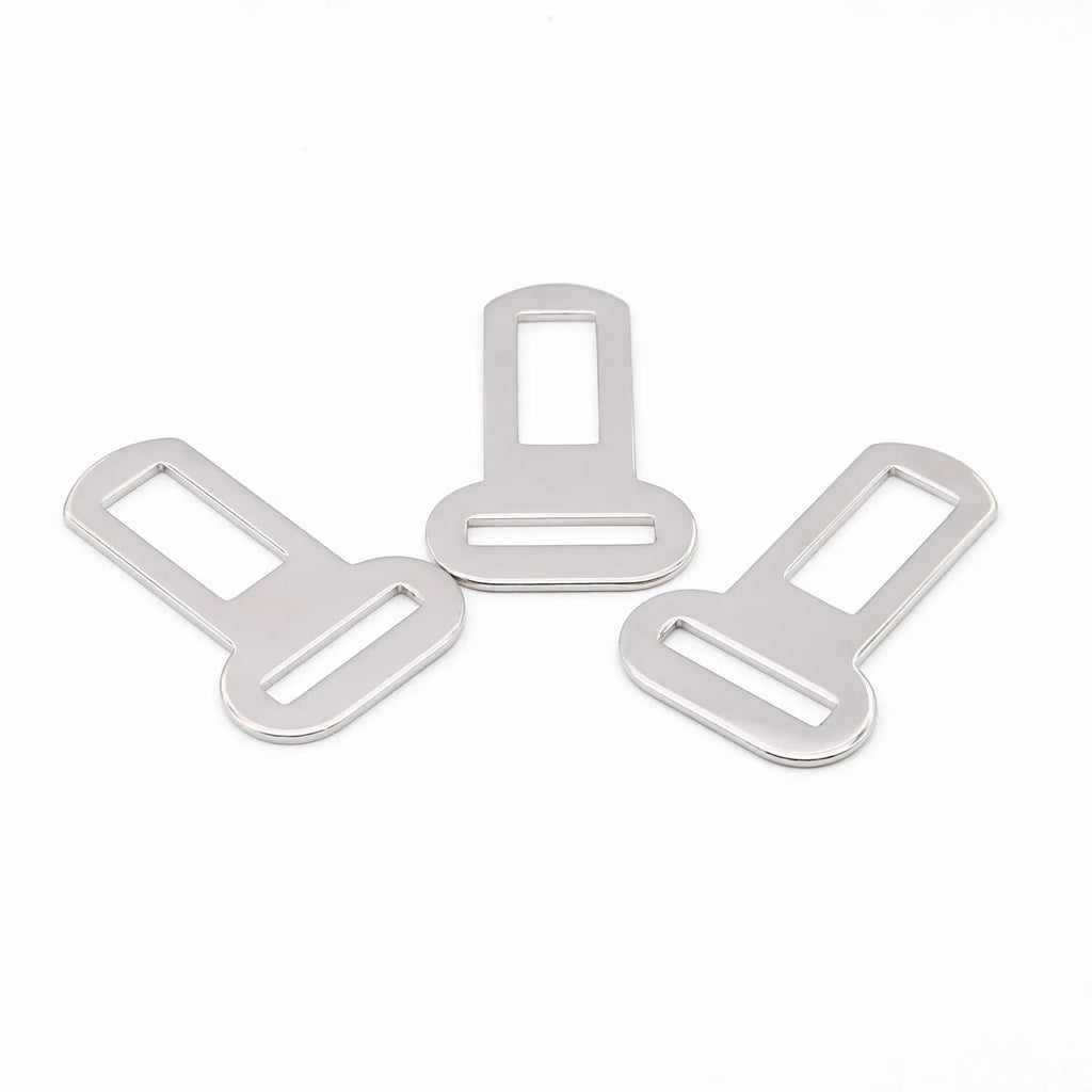 26mm silver metal pet safety buckle for car belts and leads