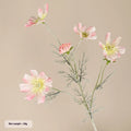 Small Persian chrysanthemum fake bouquet photography prop in multiple colours plastic and silk flower construction