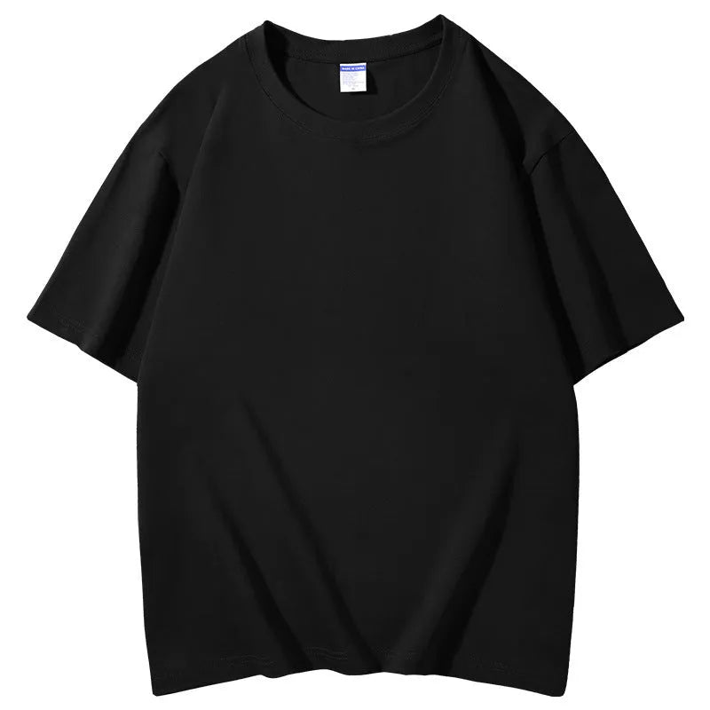 Men's loose fit cotton t-shirt in multiple colours with round neck and printing pattern design