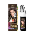 Hair dye bottle with comb applicator in Brown, Dark Brown and Wine Red 200ml shades