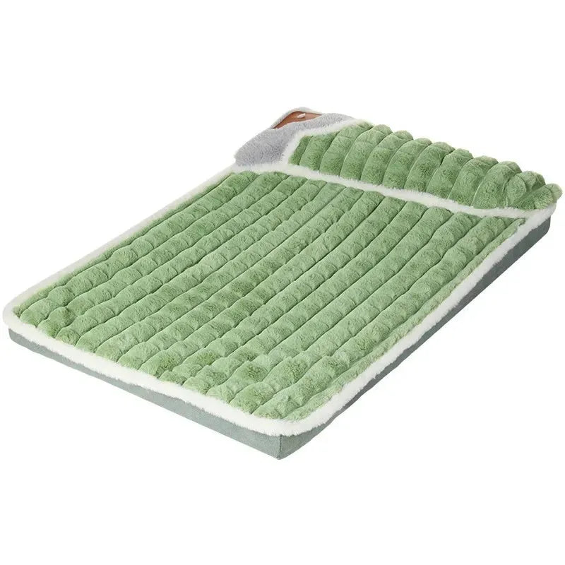 Washable thermal dog mat for large dogs with detachable cover in four sizes