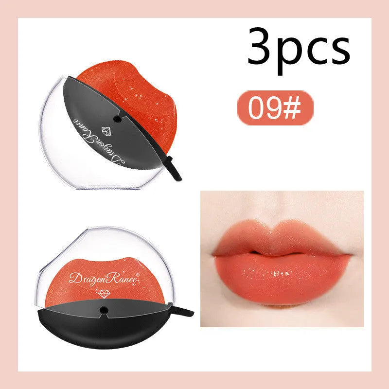 Lazy Lips Pearlescent Glitter Lipstick 9.8g in shade DR01 with pearlescent finish and water-shine effect
